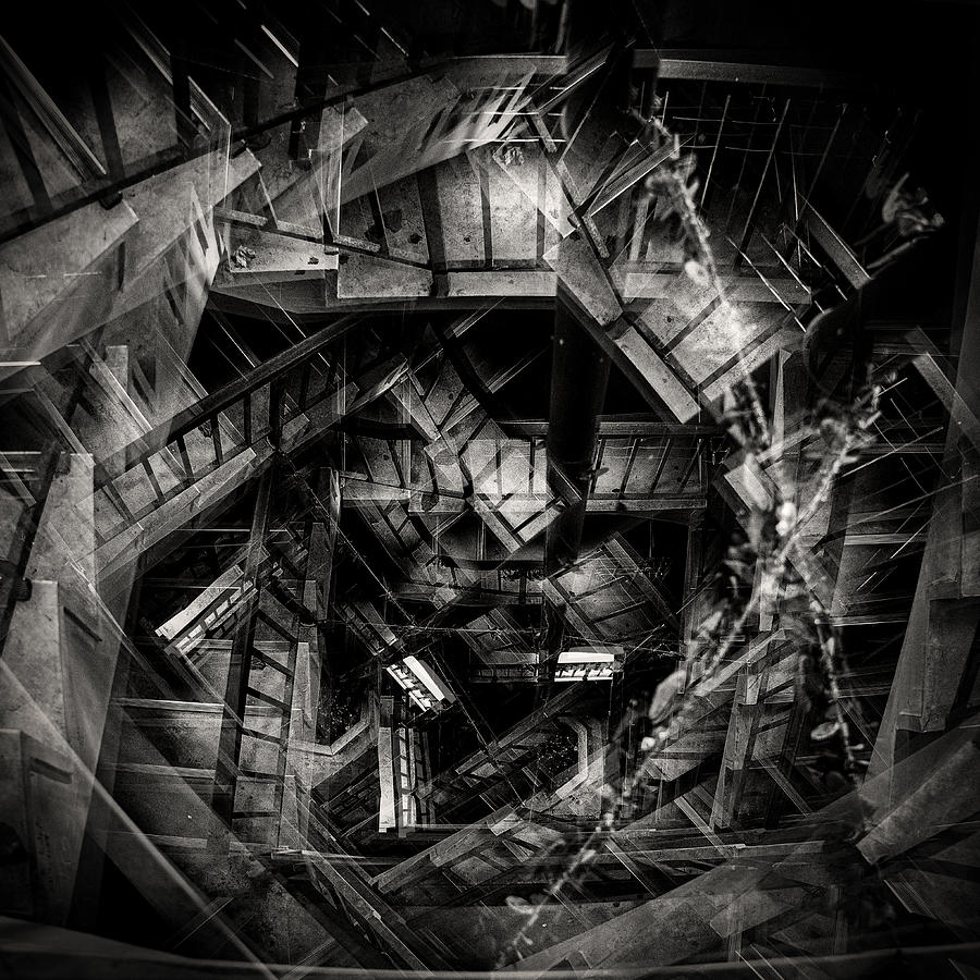 Moving Spiral Staircase Photograph by Yasutoshi Honjo