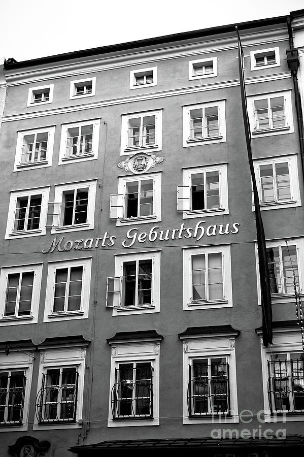 Mozart's Birthplace in Salzburg by John Rizzuto Mozart's Birthplace in Salzburg by John Rizzuto