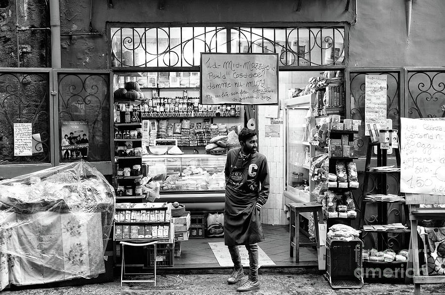 Mozzarella in Naples Photograph by John Rizzuto