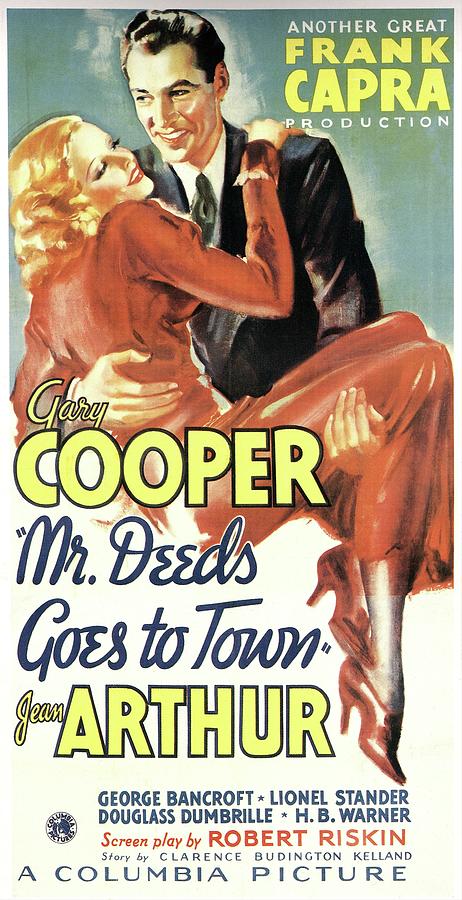 Mr Deeds Goes To Town -1936-. Photograph by Album