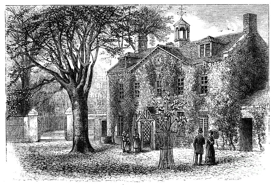 Mr Gladstones Orphanage, Hawarden, 19th Drawing by Print Collector