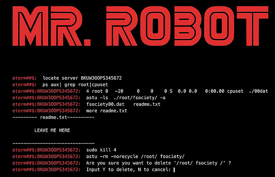 Wallpaper logo, robot, series, code, mr.robot, fsociety for mobile