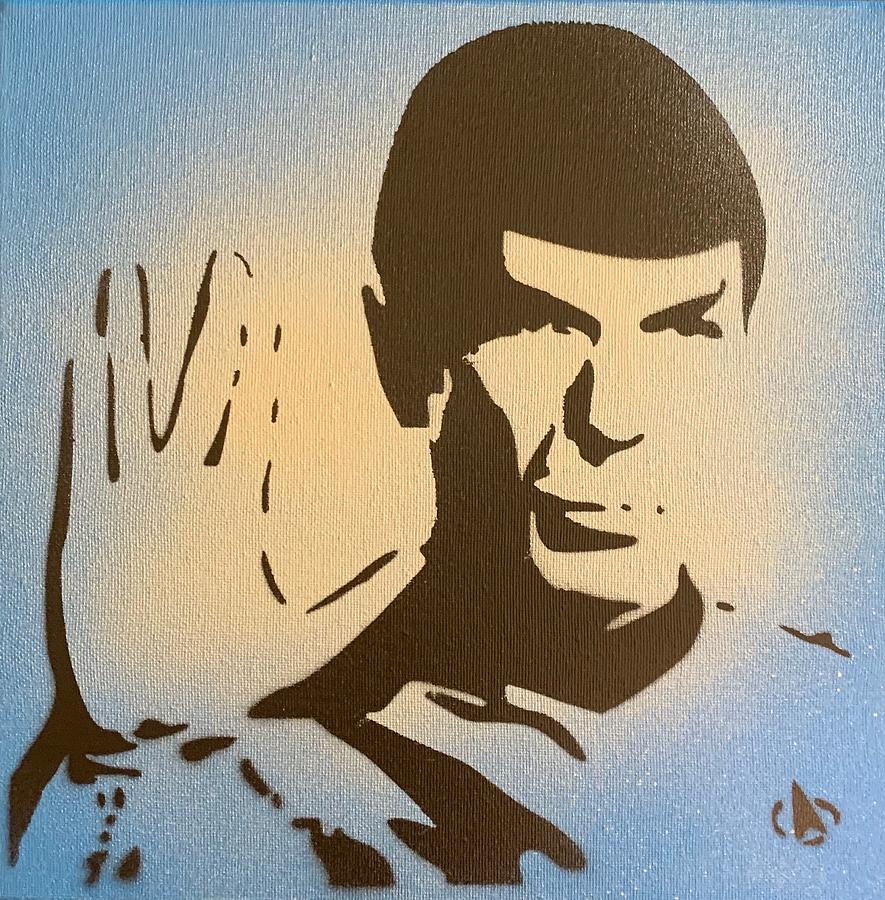 Mr. Spock Painting