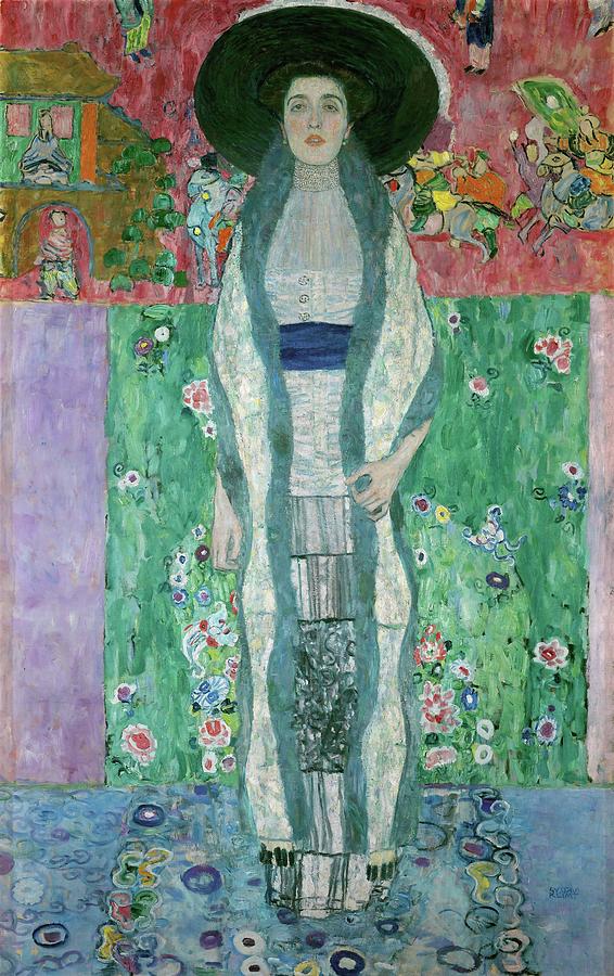 Mrs. Adele Bloch-Bauer II Oil on canvas. Painting by Gustav Klimt -1862-1918-