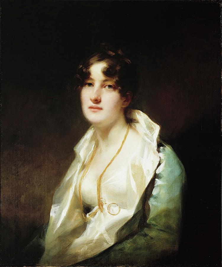 Mrs. Alexander Campbell Of Possil Painting by Sir Henry Raeburn - Pixels