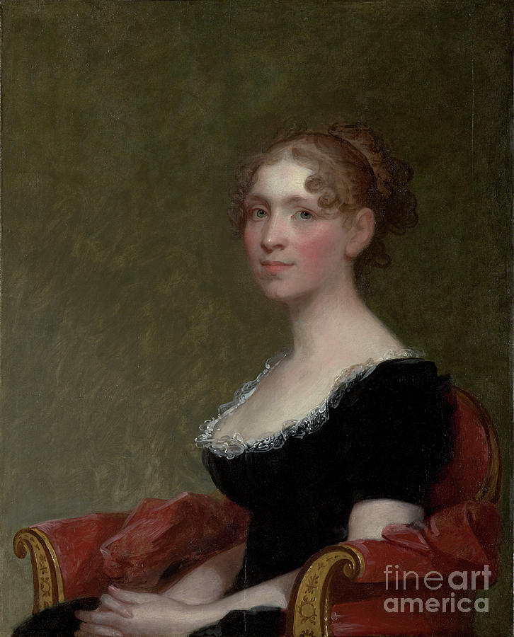 Mrs Charles Davis Eliza Bussey Painting by Gilbert Stuart