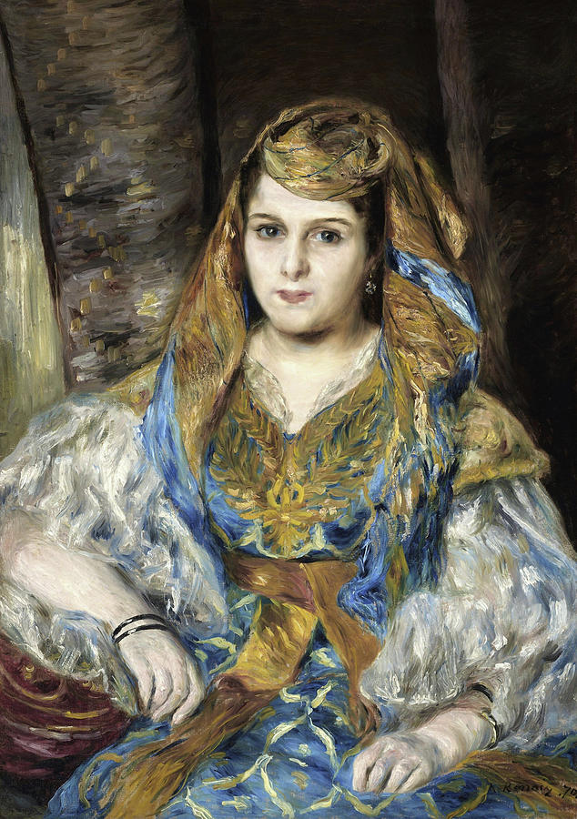 Paris Painting - Mrs. Clementine Valensi Stora - Digital Remastered Edition by Pierre-Auguste Renoir
