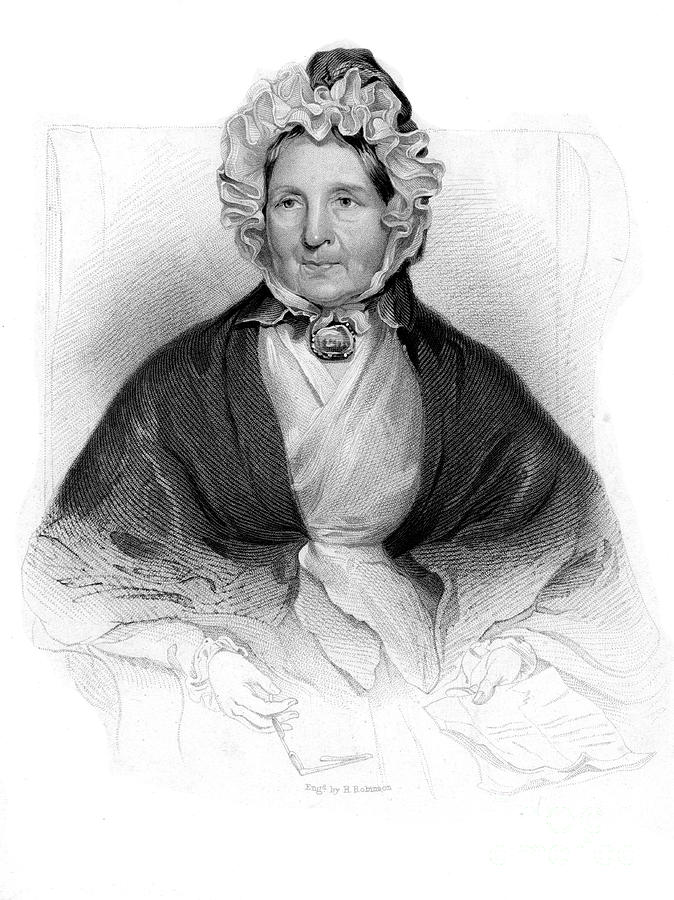 Mrs Dunlop Of Dunlop, Patron Of Robbie Drawing by Print Collector
