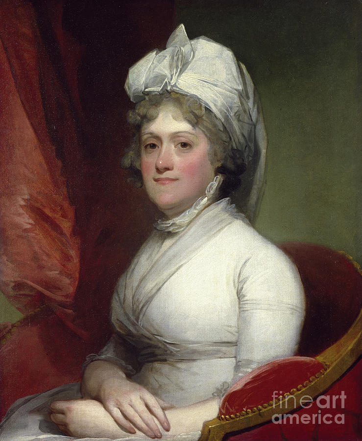 Portrait Painting - Mrs. John Ashley, C.1798 by Gilbert Stuart