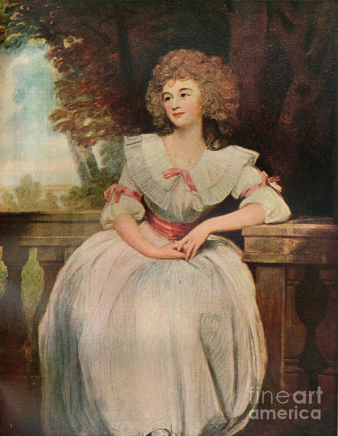 Mrs Mark Currie, 1789 Drawing by Print Collector