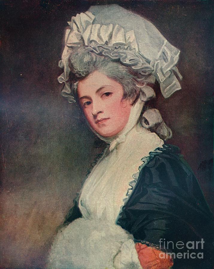 Mrs Mary Robinson, 1780-1781 Drawing by Print Collector