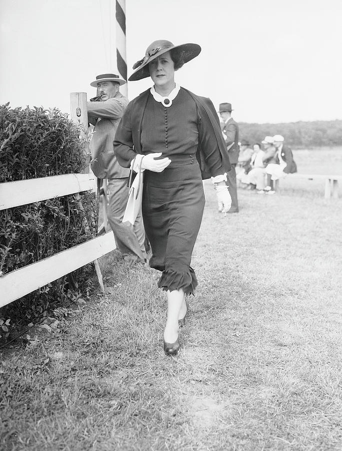 Mrs. Murray Attends A Race Photograph by Bert Morgan