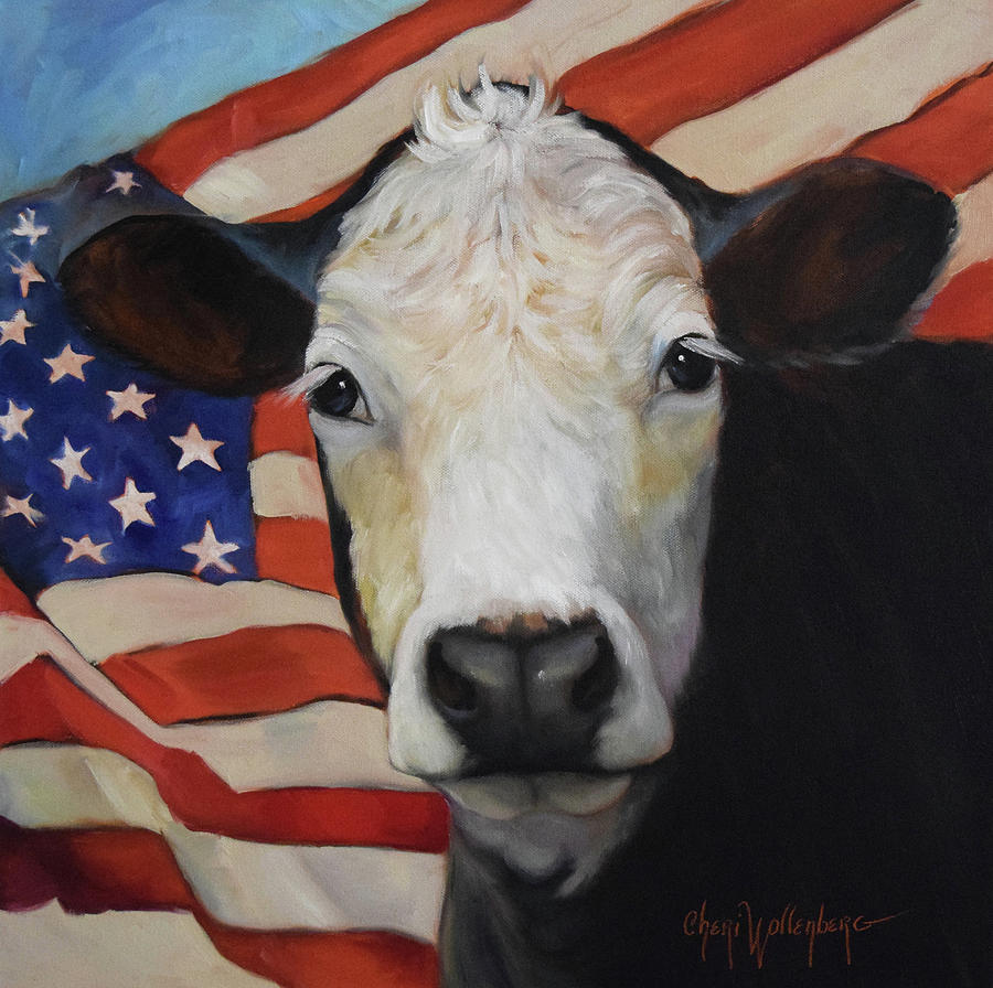 Ms Independence Painting by Cheri Wollenberg