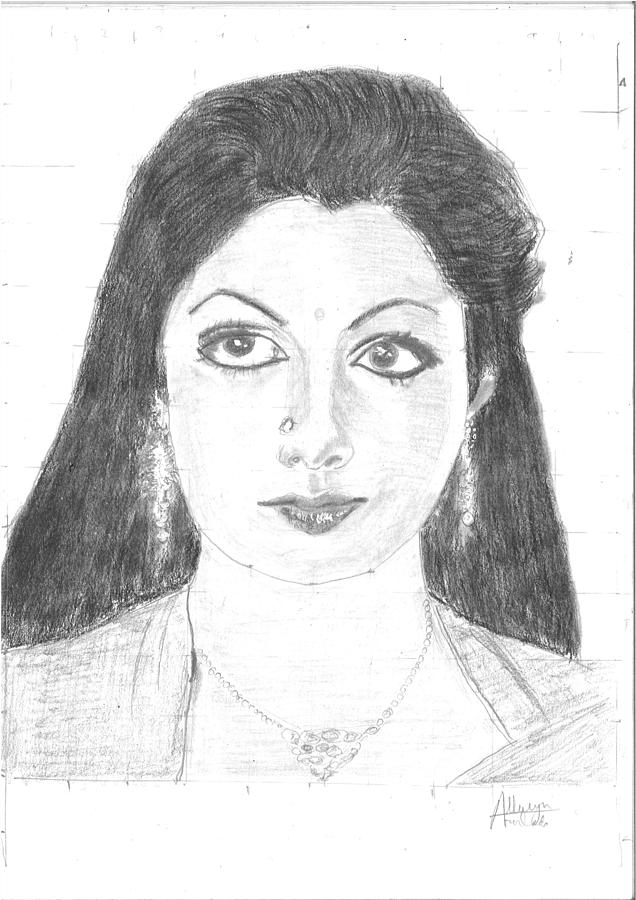 Sketches and Drawings  Sridevi