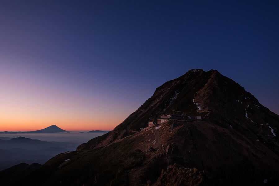 Mt. Aka In Morning Photograph by Yuta Kimura
