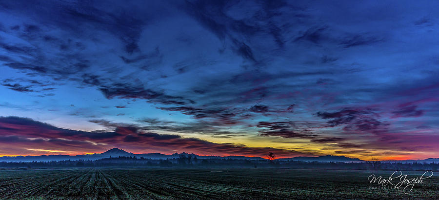 Mt. Baker Silhouette Photograph by Mark Joseph