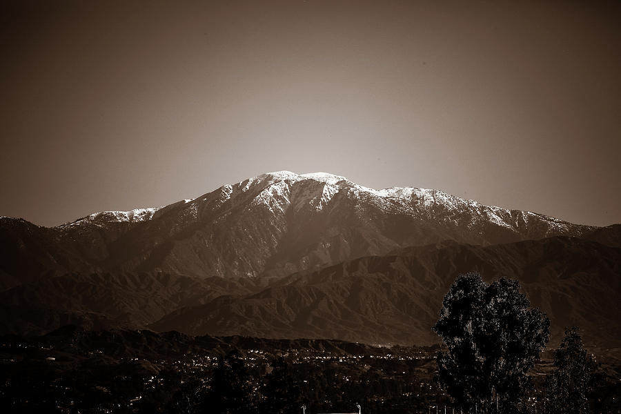 Mt. Baldy in california Photograph by Hyuntae Kim