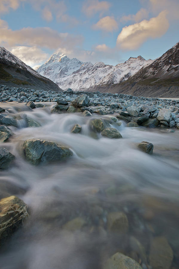 Mt Cook Stream Photograph by Sven Klerkx