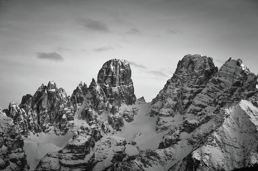 Mt. Cristallo Photograph by Carlo Zustovi Photographer