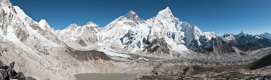 Mt Everest Base Camp Khumbu Glacier Photograph by Fotovoyager