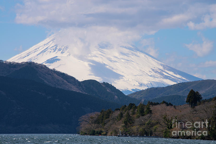 Mt. Fuji and Ashi Lake Photograph by Bob Phillips