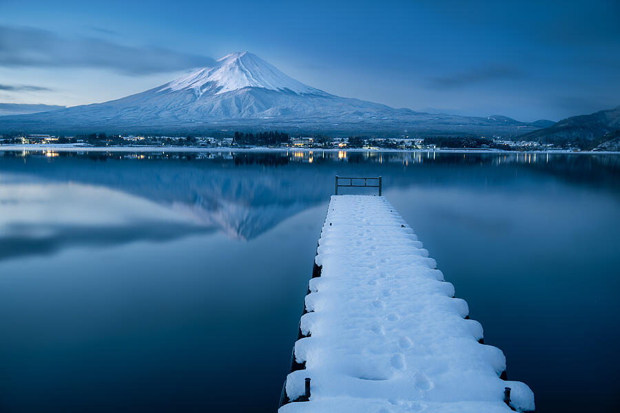 Mt. Fuji Photograph by Chao Feng ??