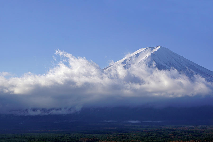 Mt Fuji Clouds Photograph