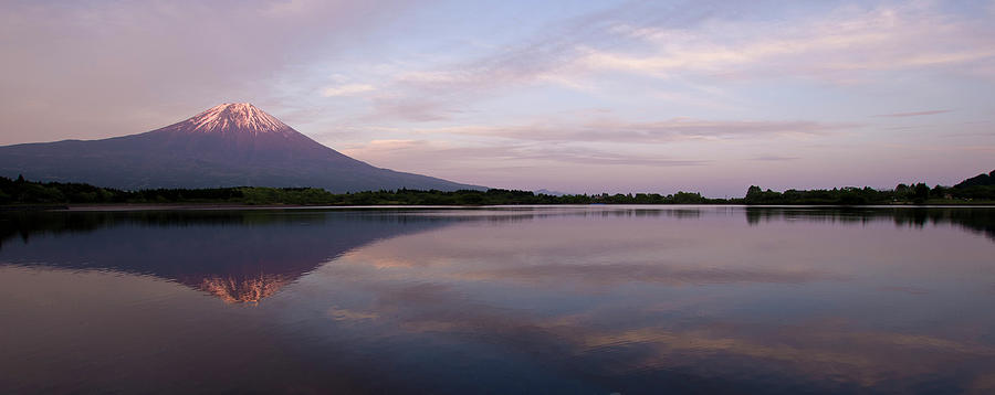 Mt Fuji From Lake Tanuki Photograph by Photographer Aron Pena