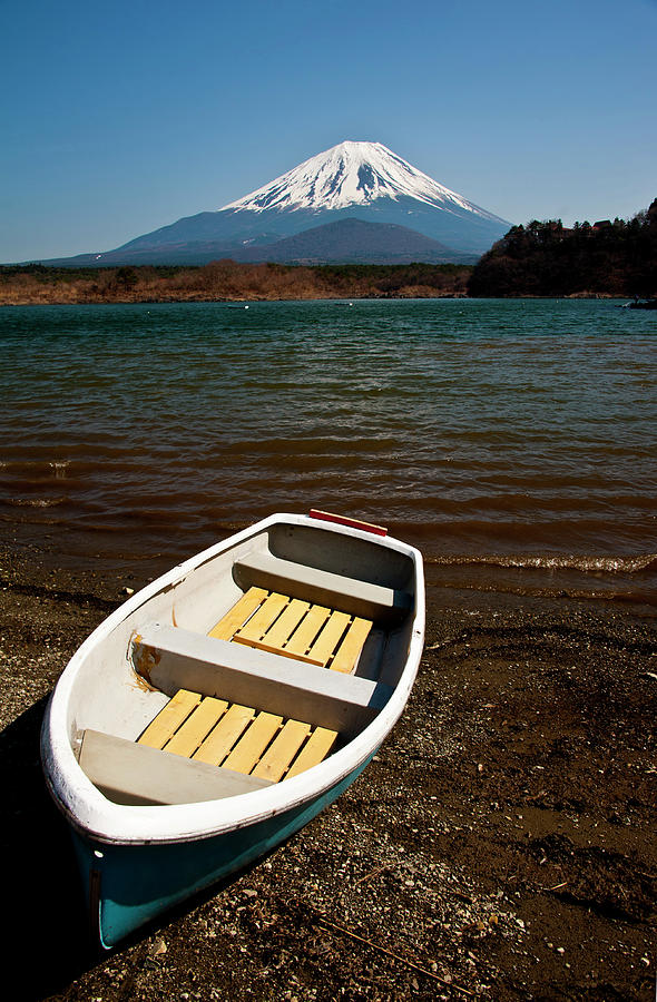 Mt. Fuji From Shojiko Photograph by Image Supplied By Www.bensmethers.co.uk