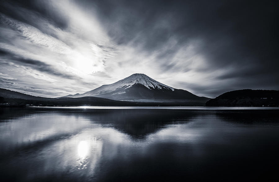 Mt. Fuji In Lake Yamanaka Photograph by Takashi Suzuki