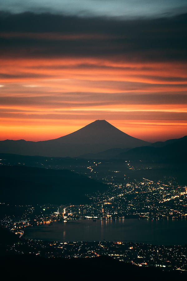 Mt. Fuji -  Solemn And Mysterious Photograph by Tetsuya Takimoto