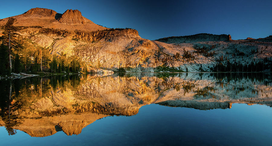 Mt Hoffman And May Lake Photograph by By Sathish Jothikumar
