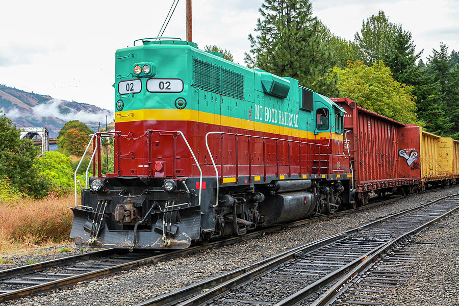 Mt Hood Railroad Photograph by Dale R Carlson
