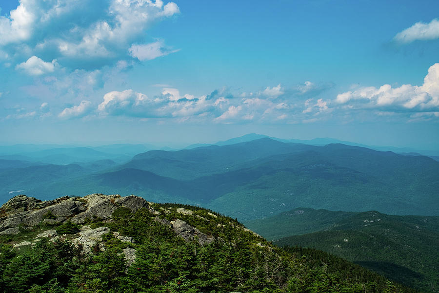 Mt Mansfield From Camels Hump Vermont 2018 Photograph By Elliott