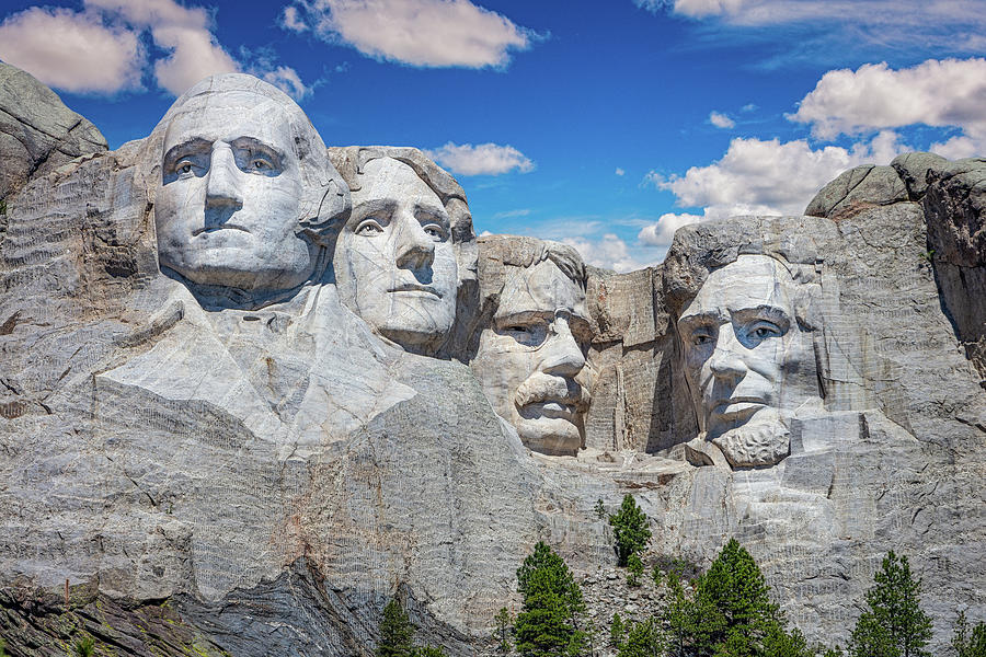 Mt. Rushmore Color Photograph by Jim Pruett Fine Art America