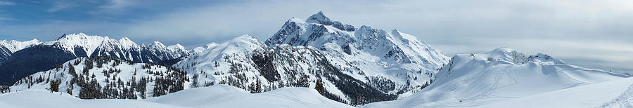 Mt Schuksan Panorama Photograph by Terry Schmidbauer