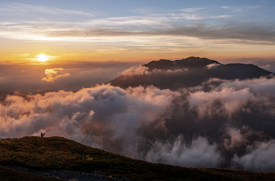 Mt. Senjo At Sunset Photograph by Yuta Kimura | Pixels