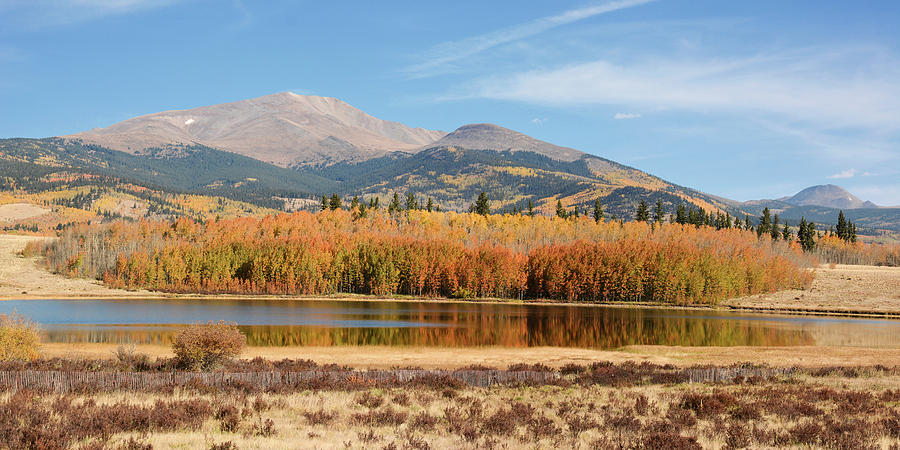 Mt. Silverheels - Autumn Photograph by Aaron Spong