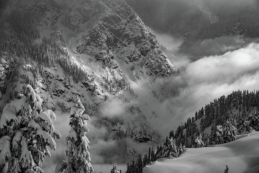 Mt. Snoqualmie From Alpental At Snoqualmie Pass Pnw Photograph by Cavan Images / Flowphoto Co. Mt. Snoqualmie From Alpental At Snoqualmie Pass Pnw Photograph by Cavan Images / Flowphoto Co.