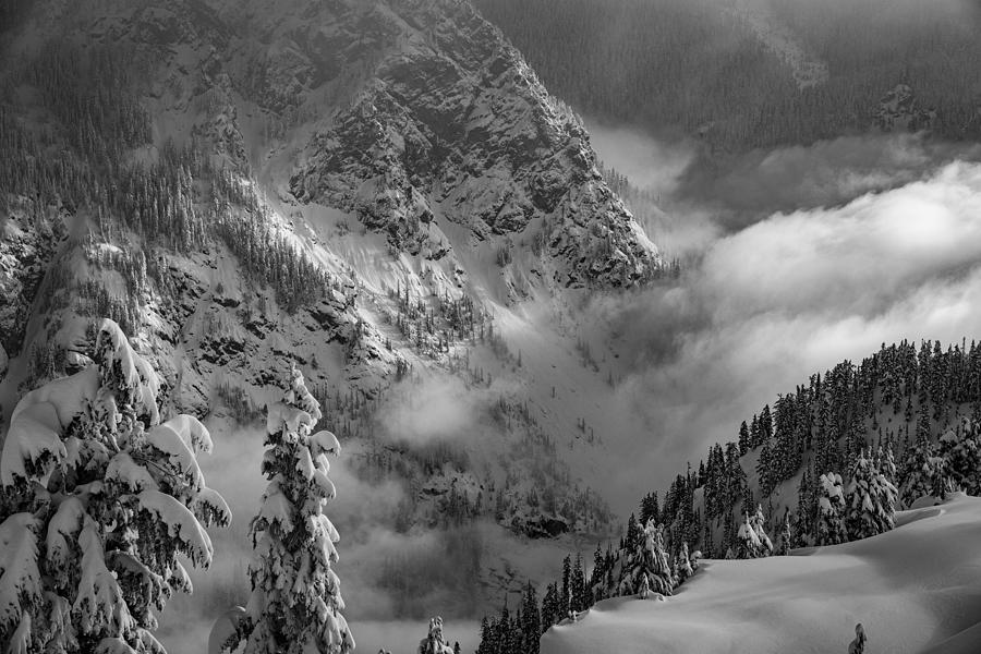 Mountain Photograph - Mt. Snoqualmie From Alpental by Cavan Images