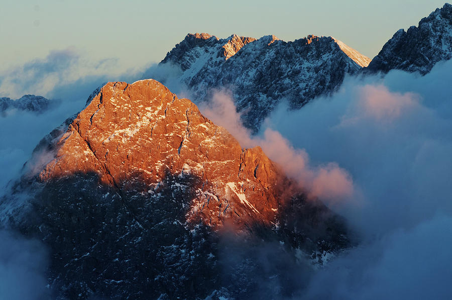 Mt. Sonnenspitze Photograph by Wingmar
