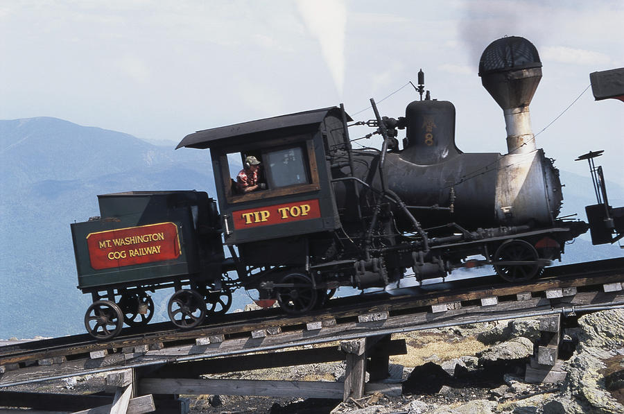 Mt. Washington Cog Railroad, New Photograph by James Zipp