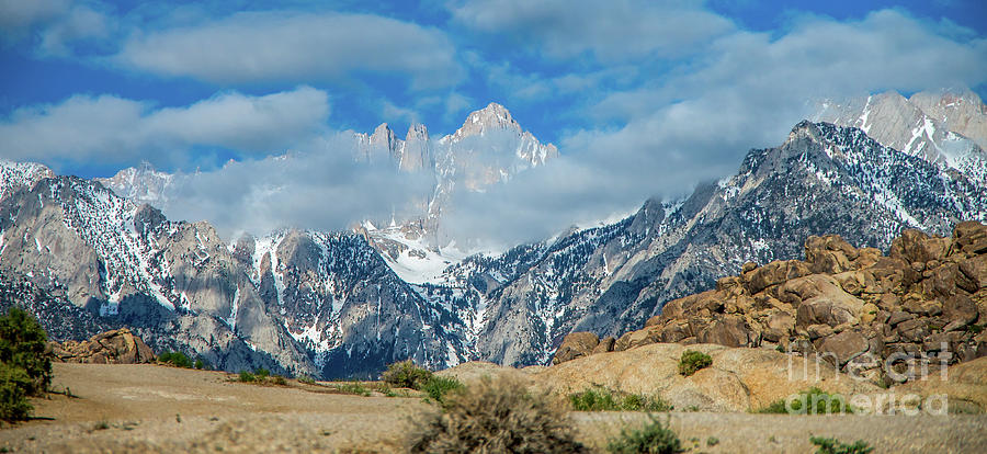 Mt. Whitney Panorama Photograph by Stephen Whalen