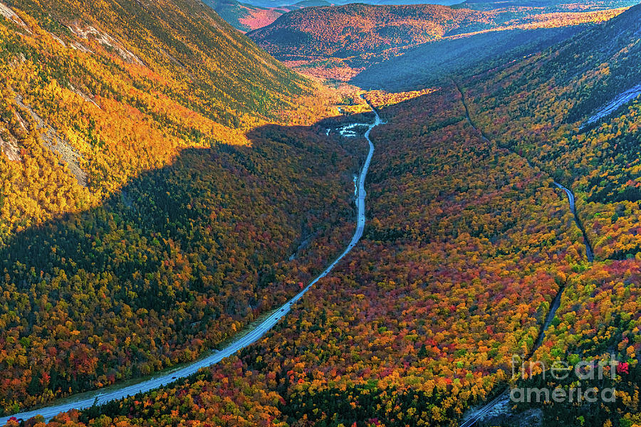 Mt. Willard Overlook New Hampshire Photograph by Robert Richards - Fine ...