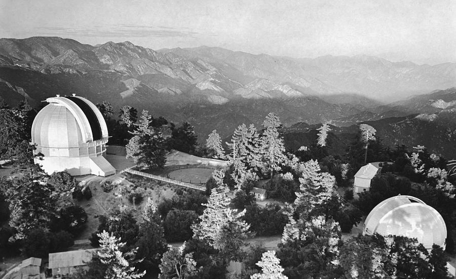 Mt Wilson Observatory Photograph by Margaret Bourke-White