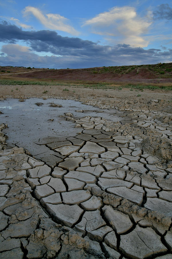 Mud Cracks along 25 Road in Book Cliffs Photograph by Ray Mathis