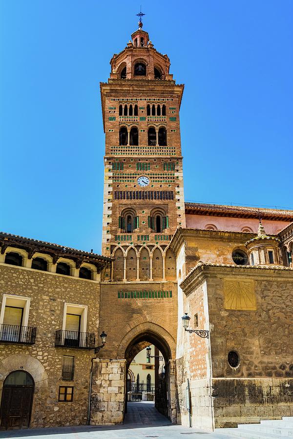 Mudejar Tower Of Cathedral Santa Maria Photograph By Marcelino Ramirez ...