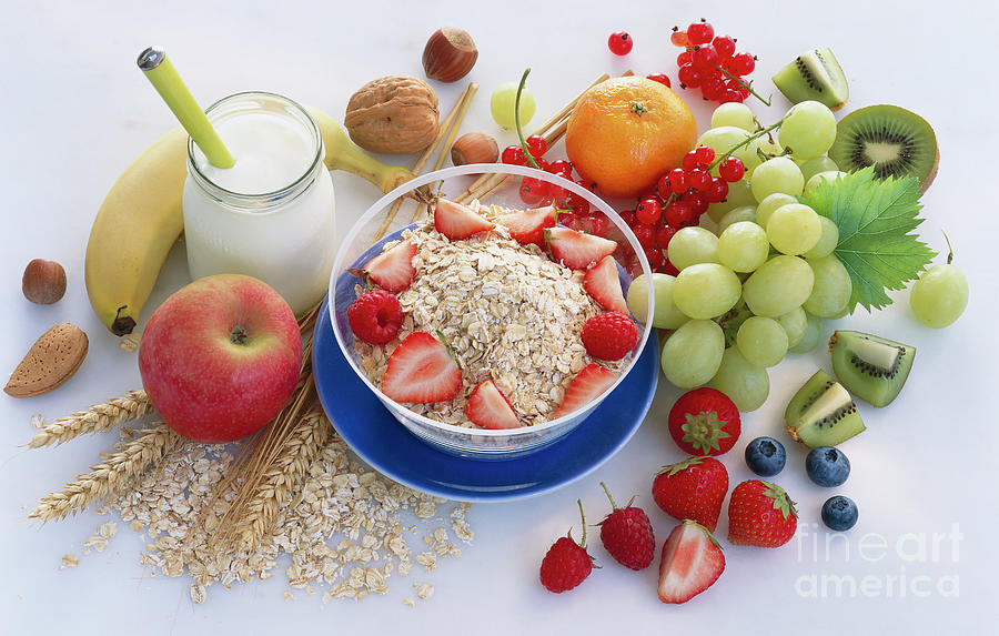 Muesli Photograph by Science Photo Library Muesli Photograph by Science Photo Library