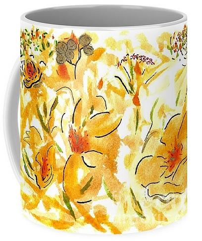 Mugs by Cori Painting by Corinne Carroll