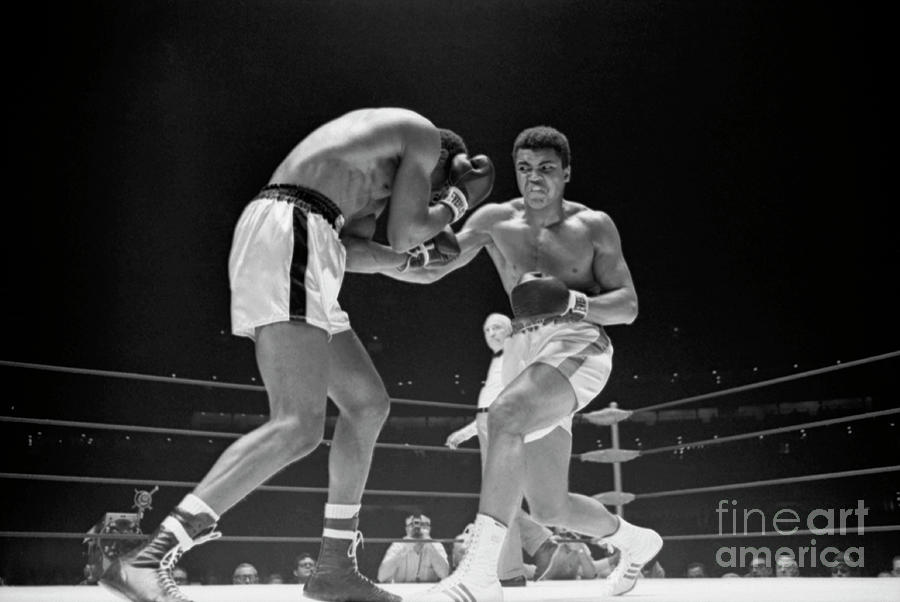 Muhammad Ali Punching Ernie Terrell Photograph by Bettmann